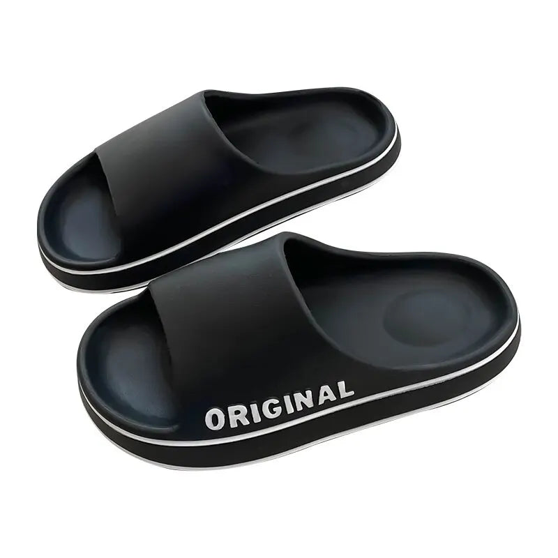 Mens Summer Slippers with Soft EVA Sole Comfortable and Lightweight Design Suitable for Beach, Indoor and Outdoor Use